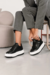 Zapatillas New Damen Negro Con Plataforma. - comprar online