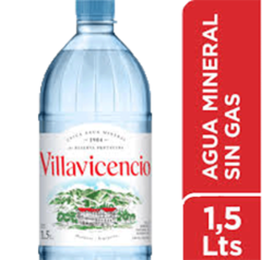 Agua Mineral Villavicencio 1.5 Litros