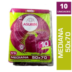 Asurin Bolsas de Residuos 50x65 20 Unidades