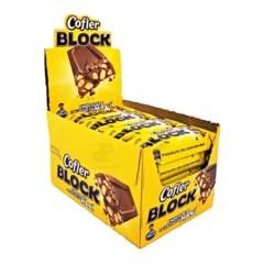 Block Cofler Chocolate con Maní 38g Caja x 20 Unidades