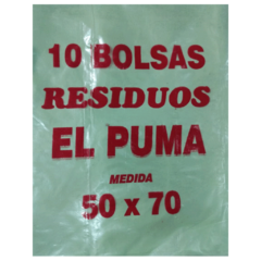 Bolsas de Residuos 50x70 10 unidades