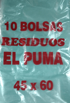 Bolsas de Residuos 45x60  10 unidades - comprar online