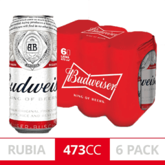 Budweiser lata x6 byb