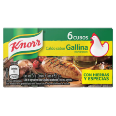 Knorr Caldos de Gallina 6 Unidades en internet