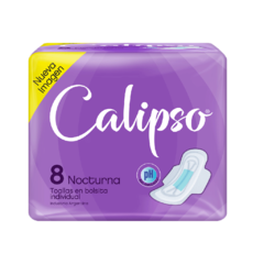 Calipso Nocturnas toallas en bolsitas individuales 8 unidades - comprar online