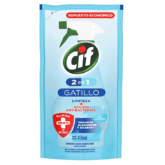 Cif 2 en 1 Antibacterial Repuesto 450ml