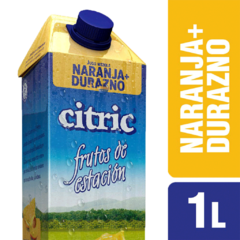 Citric Naranja Durazno 1 L