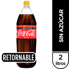 Coca Cola Sin Azucar Retornable 2L - comprar online