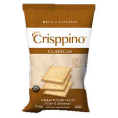 Crisppino Galletitas de Arroz Clásicas 100g