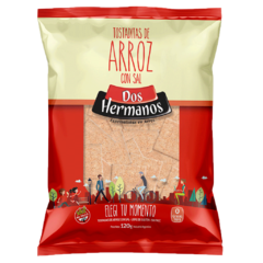 Dos Hermanos Tostaditas de arroz con sal