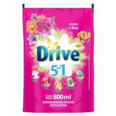 Drive 5 en 1 Rosas y lilas 800 ml byb