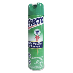 Efecto Insecticida Polillas y Larvas