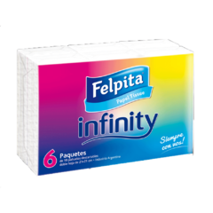 Felpita Infinity papel tissue byb