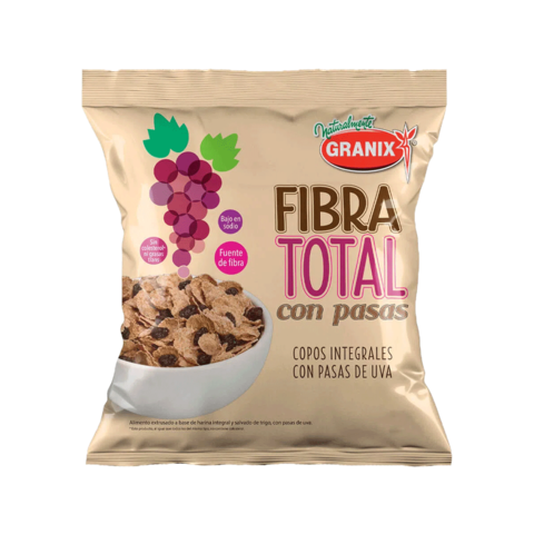 Granix Fibra Total Cereales con Pasas 250g