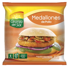 Granja del Sol Medallones de Pollo 4 unidades