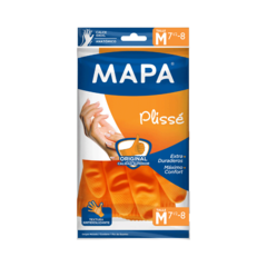 Mapa Plissé Guantes Talle M