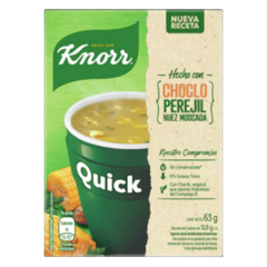 Knorr Sopas Quick de Choclo, Perejil y Nuez Moscada