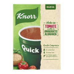 Knorr Sopas Quick Tomate con Semillas de Amaranto y Albahaca