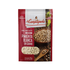 La Campagnola Pimienta Blanca Entera 25g