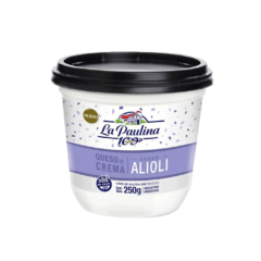 La Paulina Queso Crema Sabor Alioli 250g