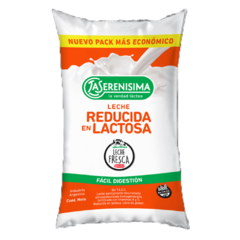 La Serenisima Leche Reducida en Lactosa Sachet 1 Litro