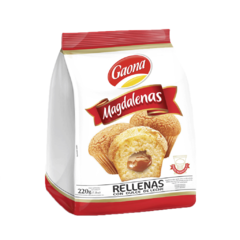 Gaona Magdalenas sabor Vainilla Rellena de Dulce de Leche