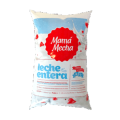 Mama Mecha Leche Entera en Sachet 1 Litro