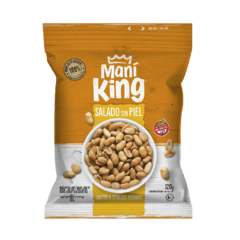 Maní King Salado sin Piel 120 g