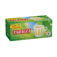 Taragui Mate cocido 25 saquitos byb