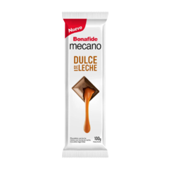 Mecano Chocolate Relleno con Dulce de Leche 100g