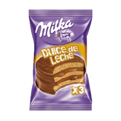 Milka Alfajor Dulce de leche x3 byb