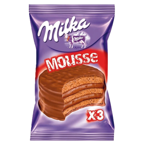 Milka Alfajor Mousse x3