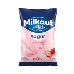 Milkaut Yogur Bebible Frutilla 1 L