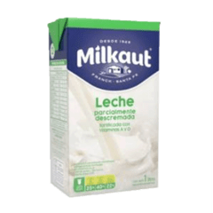 Milkaut leche larga vida cartón 1L byb