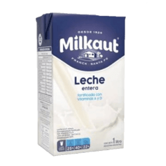 Milkaut leche larga vida cartón 1L byb