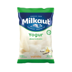 Milkaut Yogur Bebible Vainilla Descremado 1 L