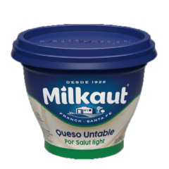 Milkaut Queso untable Por Salut Light 190g