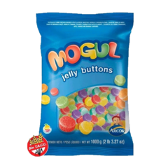 Mogul Jelly Buttons Gomitas Frutales 1 Kg