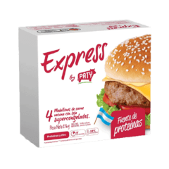 Paty Express hamburguesas 4 unidades byb
