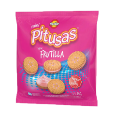 Mini Pitusas Sabor Frutilla