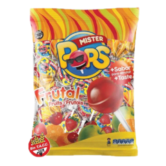 Arcor Chupetines Pops Frutales 50 Unidades