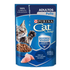 Purina Cat Chow Pouch Pollo 85g - comprar online