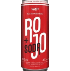 Rojo + Soda 473 ml byb