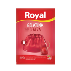 Royal Gelatina Cereza