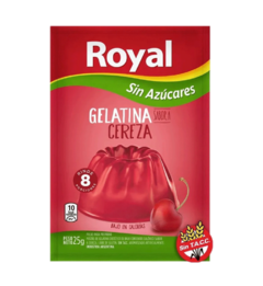 Royal Gelatina Frutos Rojos Sin Azucar