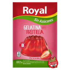 Royal Gelatina Frutos Rojos Sin Azucar - tienda online