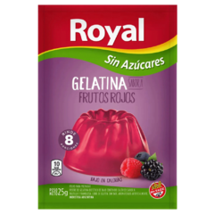 Royal Gelatina Frutos Rojos Sin Azucar - B&B
