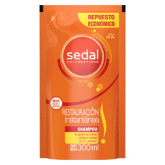 Sedal Restauración Shampoo Repuesto 300 ml