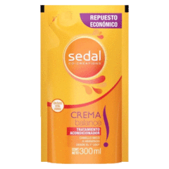 Sedal Crema Balance Acondicionador Repuesto 300 ml