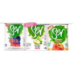 Ser Yogur Batido con fruta 120g